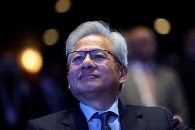 Image for Tipping point or bubble? Nvidia CEO sees AI transformation while skeptics count the risks