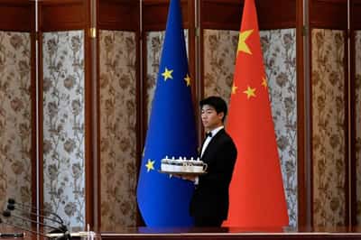 Image for EU-China ties at 'inflection point', von der Leyen says after tense Beijing summit