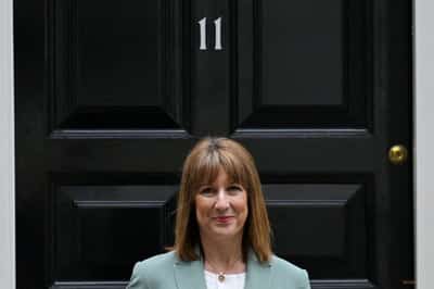 Image for UK's Reeves says she is getting on with her 'tough' job