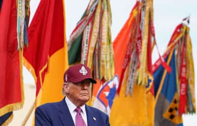 Image for Trump says US remains committed to a diplomatic solution to Iran nuclear issue