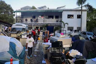 Image for Over 60 rights groups call on France's Macron for reparations to Haiti