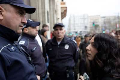 Image for Serbian students, protesters clash with police in Belgrade
