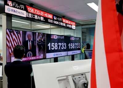 Image for Stocks gain, dollar wobbles as Trump extends Iran ceasefire