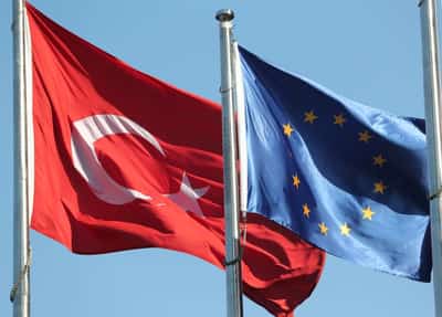 Image for Europe, Turkey agree to work toward updating customs union