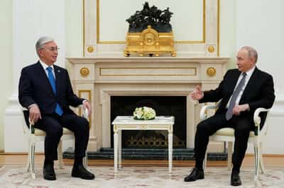 Image for Russia, Kazakhstan agree to strengthen oil sector ties after Moscow talks