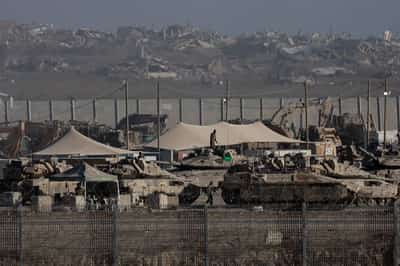 Image for Israeli military pushes further into Gaza City, forcing more displacement