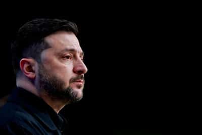 Image for Asked about NATO, Zelenskiy says Ukraine should not change its constitution