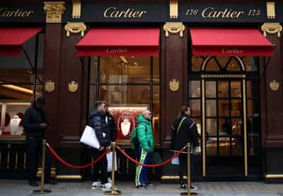 Image for Cartier-owner Richemont shrugs off tariffs, high gold prices as China improves