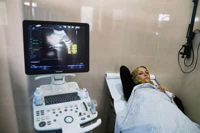 Image for Struck down by malnutrition, pregnant Gazan woman can only pray for a healthy baby