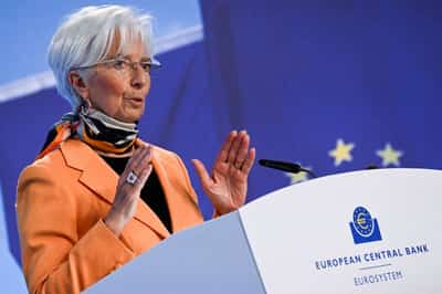 Image for ECB's Lagarde says she's determined to complete her term