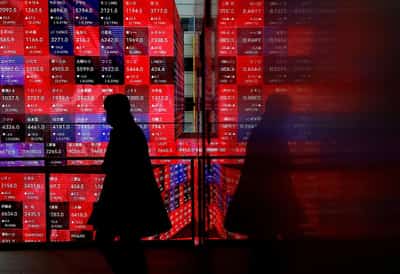 Image for Brent crude set for record monthly gain; Asia shares falter as Iran war rages