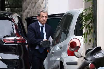 Image for Ex-French President Sarkozy says 'not afraid' ahead of jail term