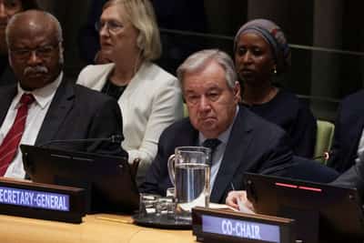 Image for UN chief Guterres: creeping annexation of West Bank, wholesale destruction of Gaza must stop