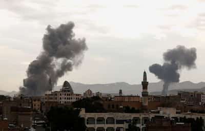 Image for Israel attacks Sanaa, al-Jawf in latest strikes on Houthis