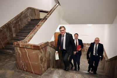 Image for Germany's foreign minister says US-backed plan for Ukraine is not final