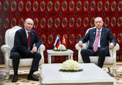 Image for Putin holds call with Turkey's Erdogan to discuss Middle East