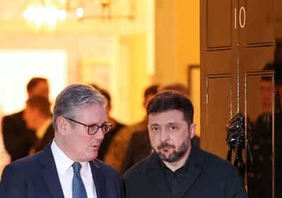 Image for Britain's Starmer spoke to Ukraine's Zelenskiy Tuesday afternoon