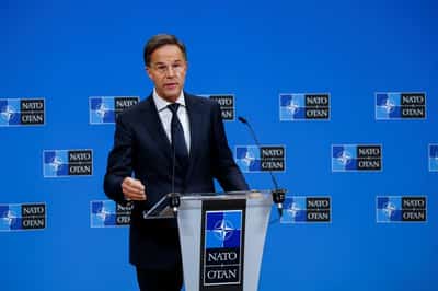 Image for NATO's Rutte: members can target Russian aircraft entering NATO space when necessary