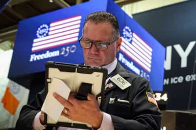 Image for Trading Day: Cooling off, but still optimistic