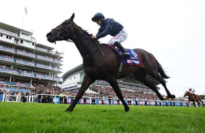 Image for Horse racing-Lambourn wins Epsom Derby for O'Brien