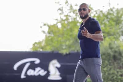 Image for Prosecutors lift travel ban, allow Andrew Tate to leave Romania, source says