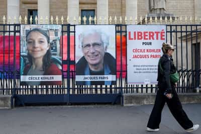 Image for Two French nationals freed by Iran under 'Islamic clemency', Iran's foreign minister says
