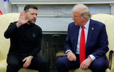 Image for Zelenskiy, Trump speak by phone - source