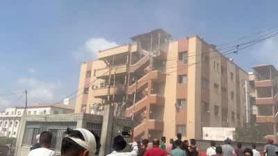 Image for Turkey calls Israel's strike on Gaza hospital 'attack on press freedom'
