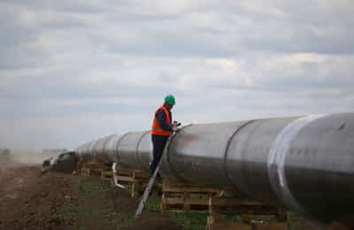 Image for Russia's pipeline gas exports to Europe fall by 44% to the lowest in decades
