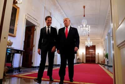 Image for Trump to meet NATO's Rutte, Ireland's Martin this week