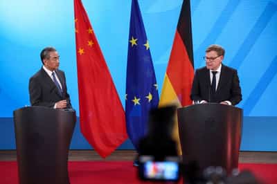 Image for Germany's foreign minister to visit China next week, as EU prepares to toughen up on trade