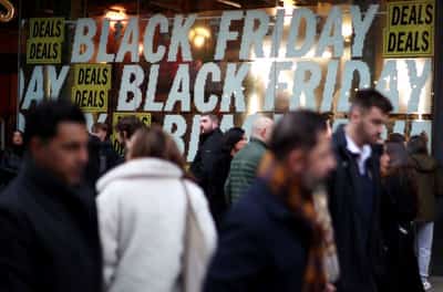 Image for UK consumer spending slows ahead of Black Friday and budget