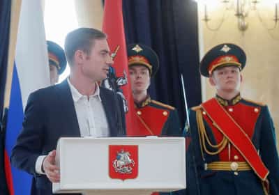 Image for Russian politician who called for Ukraine ceasefire is charged with telling lies about the army