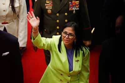 Image for Venezuela's new leader, facing internal division, moves to tighten her grip on power