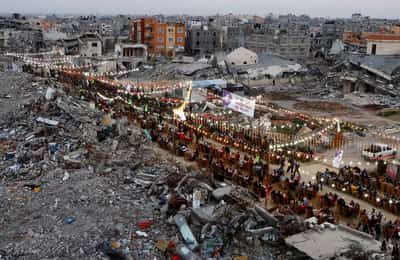Image for France, Germany, Italy and UK back Arab plan for Gaza reconstruction