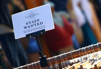 Image for UK's jobs downturn abates slightly ahead of budget, survey shows