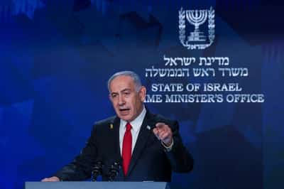 Image for Netanyahu accuses France, Britain and Canada of 'emboldening' Hamas