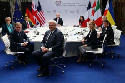 Image for G7 foreign ministers demand an end to attacks on civilians in Iran war