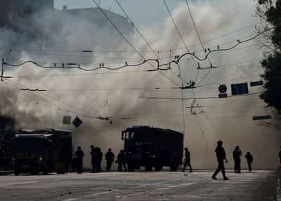 Image for Ukrainian attack cuts power in Russia-controlled Zaporizhzhia