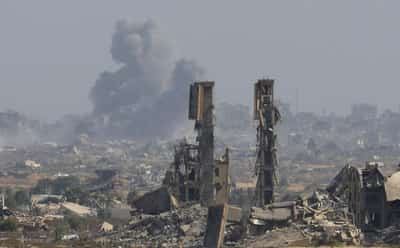 Image for Reaction after Trump calls for end to bombing in Gaza