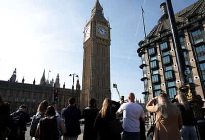 Image for Man who climbed London's Big Ben with Palestinian flag tower arrested