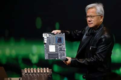 Image for Nvidia CEO calls Trump re-industrialisation policies 'visionary'