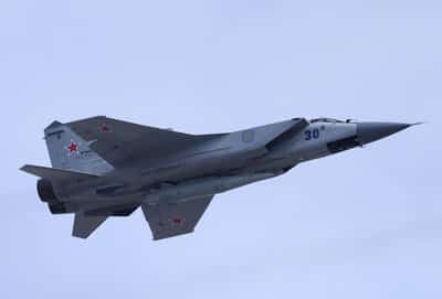 Image for Russia says it foiled Ukrainian-British plot to steal a MiG-31 jet, state media reports