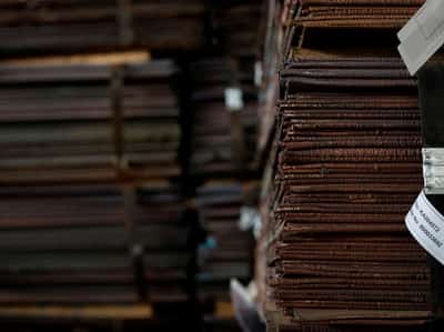 Image for Copper lurches to record high above $14,000 as speculators pile in