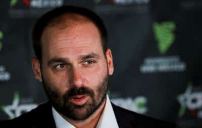 Image for Bolsonaro's son says Brazil's top court froze his assets