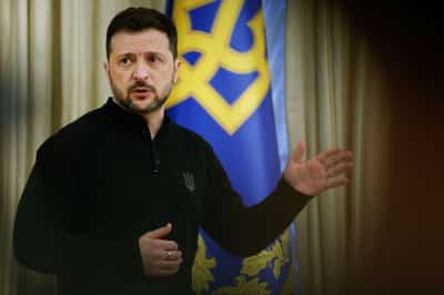 Image for Zelenskiy woos US businesses, seeks to grow Ukraine's drone industry