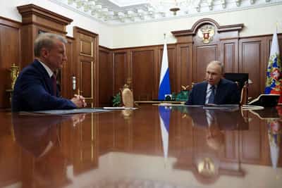 Image for Russia's top lender Sberbank sees 2025 profit up by around 6%